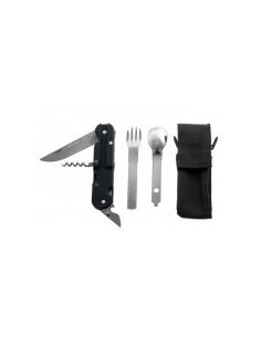 Couteau BIVOUAC INOX avec HOUSSE