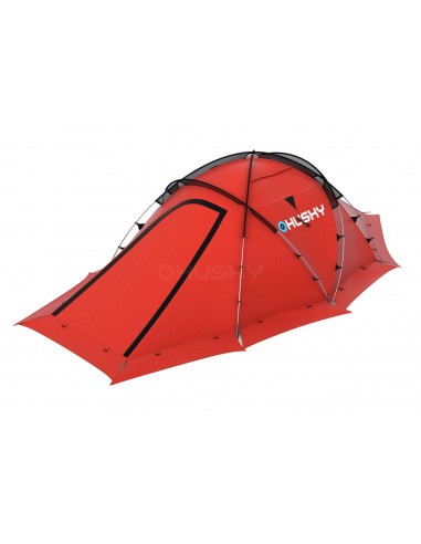 Tente HUSKY FIGTHER 3-4 personnes - Tente 4 Saisons-Coloris Rouge