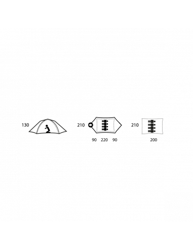 Tente HUSKY BOYARD 4 CLASSIC