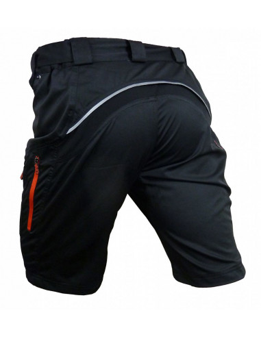 SHORT VTT Navaho HAVEN NOIR/ROUGE
