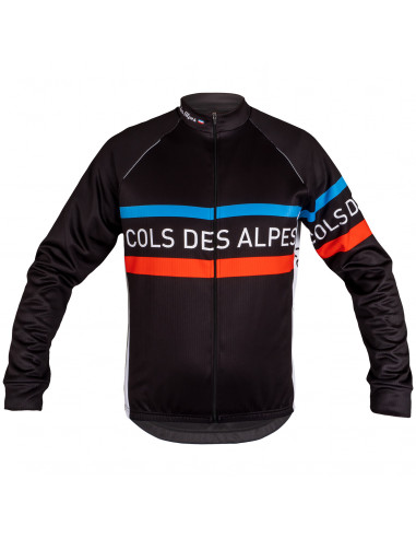 Maillot de vélo manches longues Cols des Alpes Classic