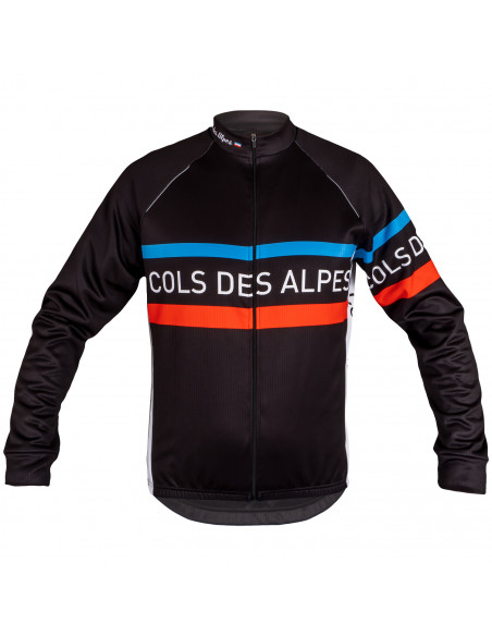 Maillot de vélo manches longues Cols des Alpes Classic