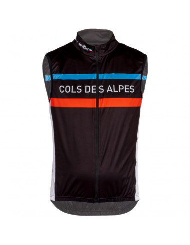 Sans manches de vélo Wind stopper COLS DES ALPES