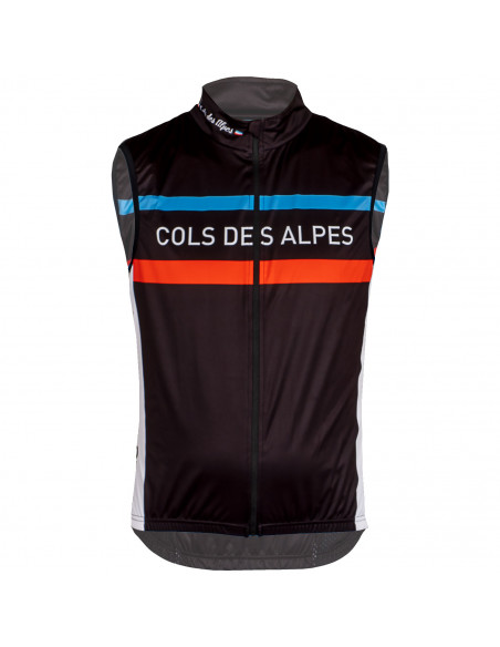 Sans manches de vélo Wind stopper COLS DES ALPES