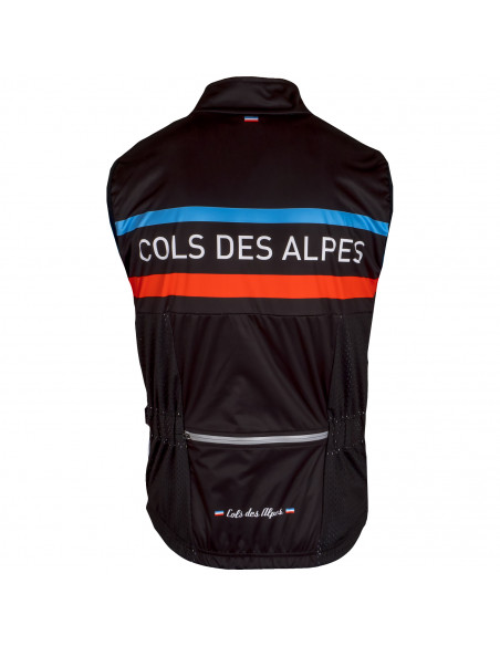 Sans manches de vélo Wind stopper COLS DES ALPES
