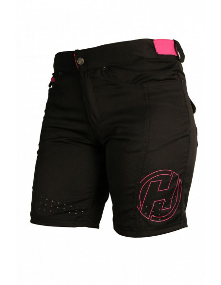 Short AMAZON HAVEN noir/rose