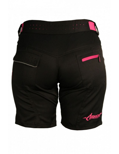 Short AMAZON HAVEN noir/rose