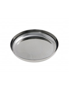 Assiette inox creuse CAO