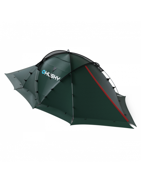 Tente HUSKY FIGHTER 3-4 Personnes vert