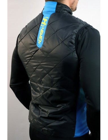 Sans manches HAVEN THERMAL VEST noir et bleu - Chaude et respirante