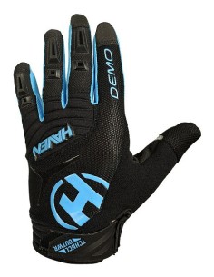 Gants longs VTT HAVEN Demo Noir/Bleu - Les gants 100% confort