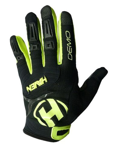 Gants longs VTT HAVEN Demo Noir/Jaune - Les gants 100% confort