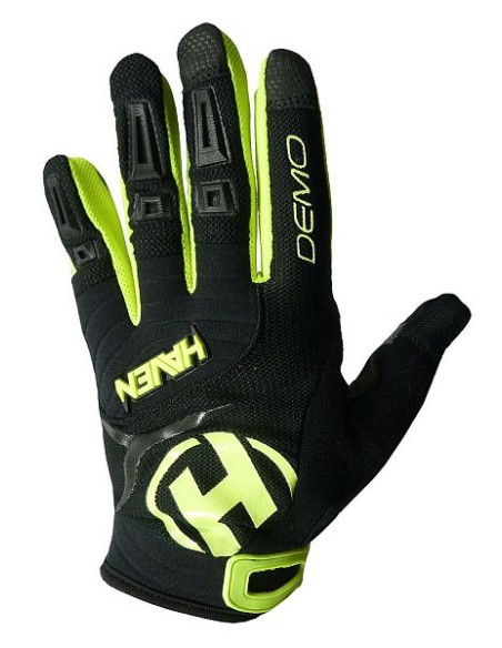 Gants longs VTT HAVEN Demo Noir/Jaune - Les gants 100% confort
