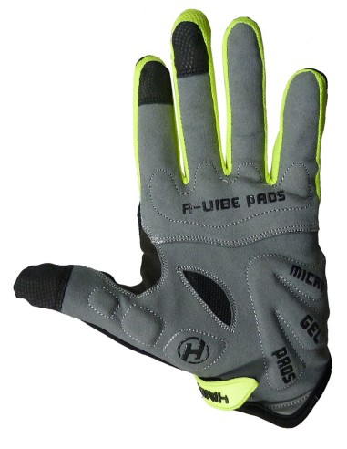 Gants longs VTT HAVEN Demo Noir/Jaune - Les gants 100% confort