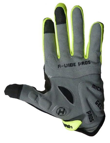 Gants longs VTT HAVEN Demo Noir/Jaune - Les gants 100% confort