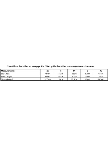 SWEAT CSI EUROPOLE UNISEXE BLACK