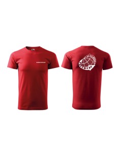 T SHIRT CSI EUROPOLE UNISEX ROUGE