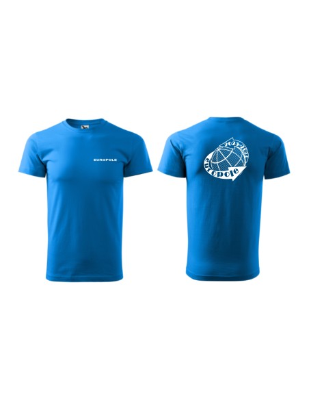 T SHIRT CSI EUROPOLE UNISEX BLEU
