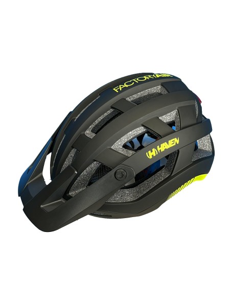 Casque VTT HAVEN Factory Air Noir Jaune