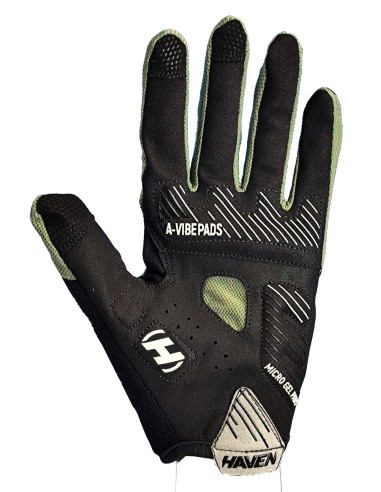 Gants longs VTT HAVEN Demo Noir/Bleu - Les gants 100% confort