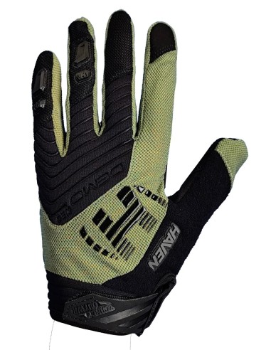 Gants longs VTT HAVEN Demo Noir/Bleu - Les gants 100% confort