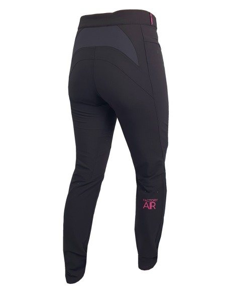 Pantalon VTT Factory Air Noir/Rose
