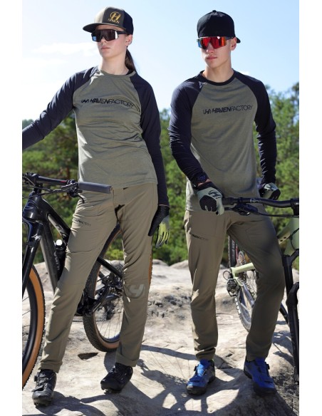Pantalon VTT Factory Air Kaki