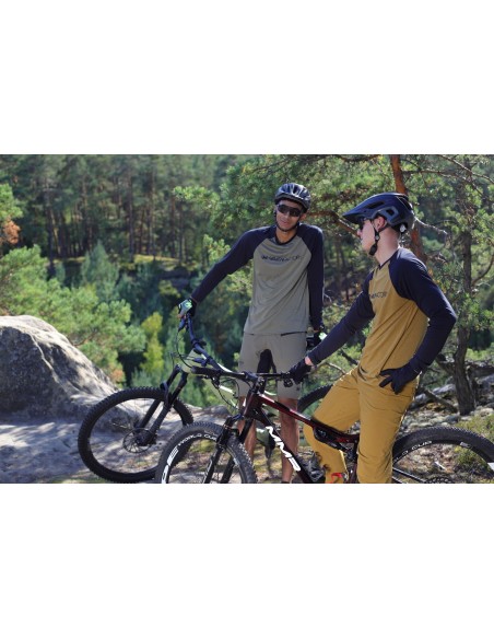 Tshirt VTT Homme HAVEN Factory Trail Marron
