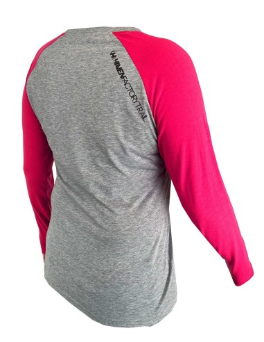 Tshirt VTT Femme HAVEN Factory Trail Gris/Rose