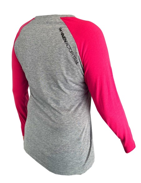 Tshirt VTT Femme HAVEN Factory Trail Gris/Rose