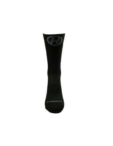 Chaussettes cyclisme Haven Lite Silver NEO Long Noir (pack 2 paires)
