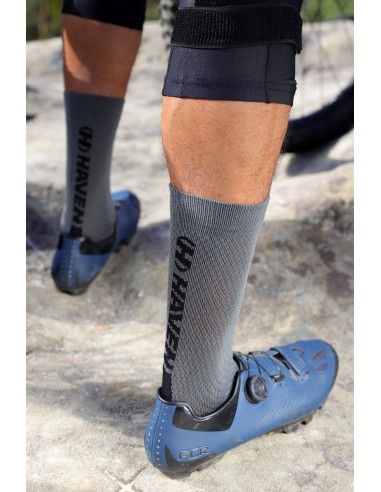 Chaussettes cyclisme Haven Structure Long Noir (pack 2 paires)