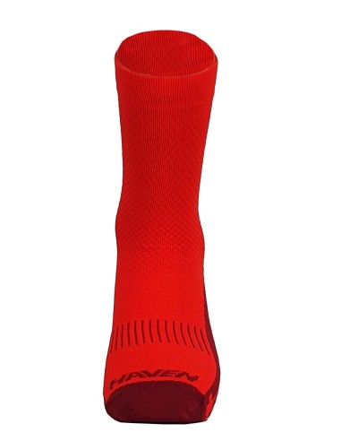 Chaussettes cyclisme Haven Structure Long Rouge (pack 2 paires)