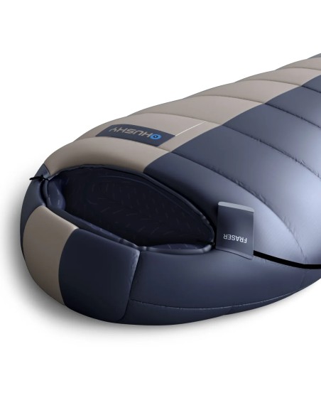 Sac de Couchage HUSKY FRASER -10  - Faible encombrement pour 1,05kg.